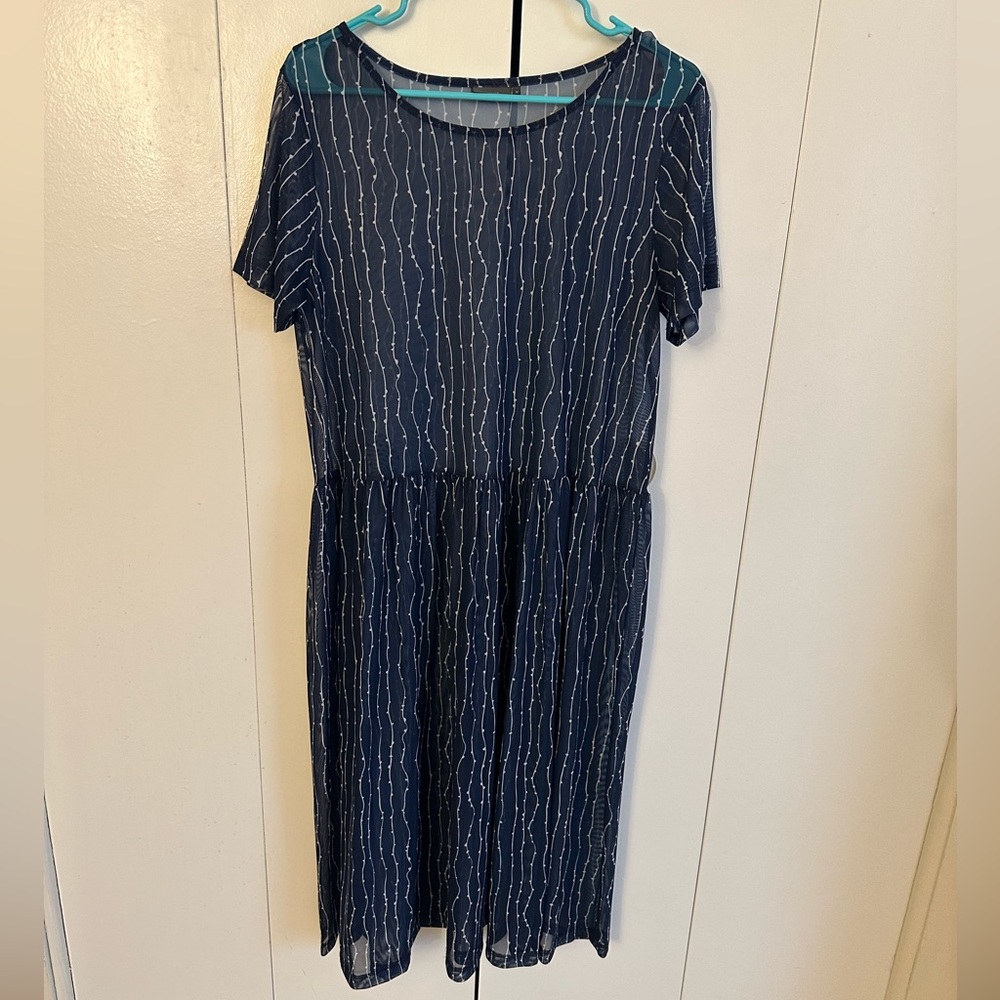 Midi Mesh Dress